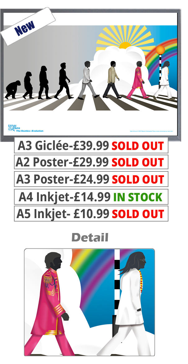 Beatles Evolution Print - Price From 10.99