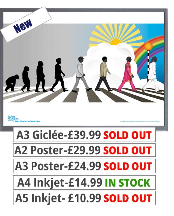 Beatles Evolution Print - Price From 10.99