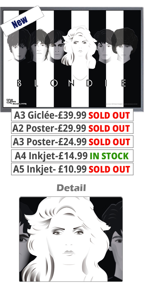 Blondie Print - Price From 10.99