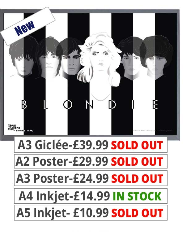 Blondie Print - Price From 10.99