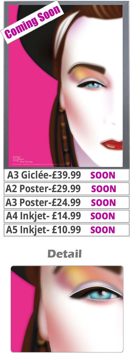 Boy George Print - Price From 10.99