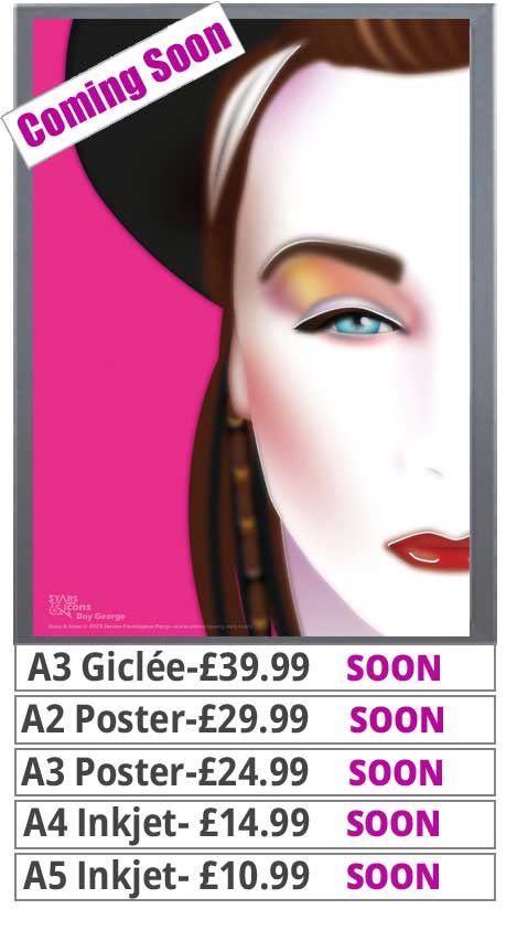 Boy George Print - Price From 10.99