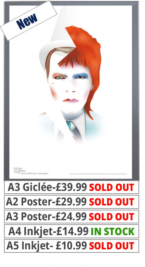 David Bowie Changes Print - Price From 10.99