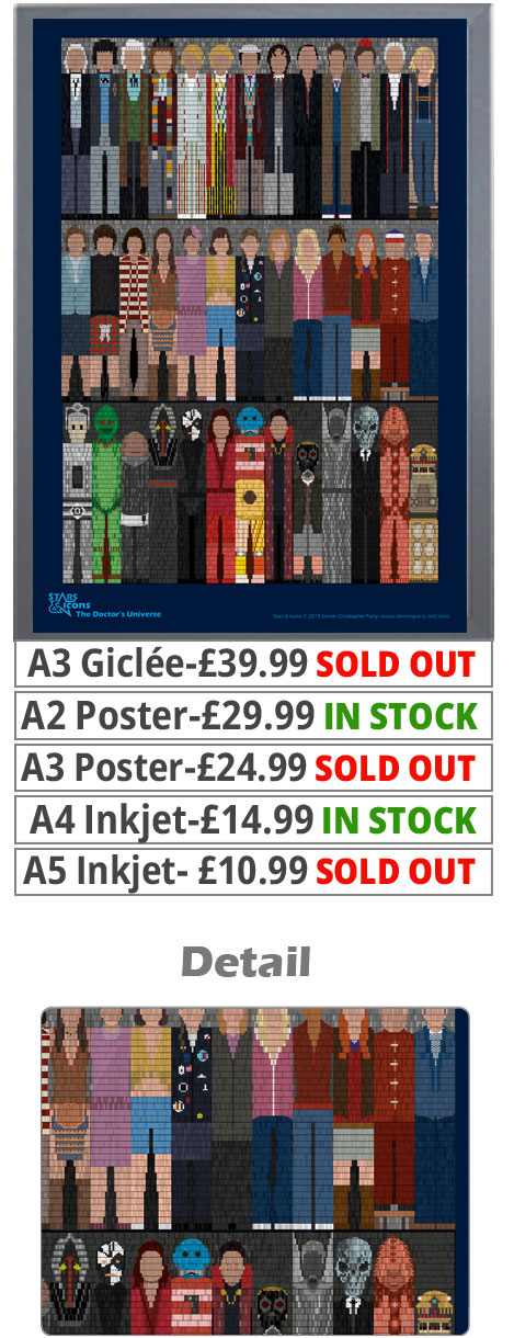 Dr Who Universe Print - Price From 10.99