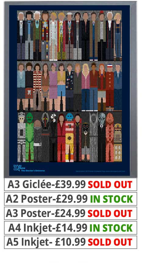 Dr Who Universe Print - Price From 10.99