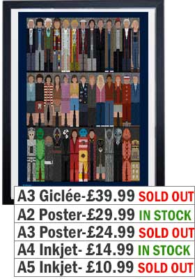 Dr Who Universe Print