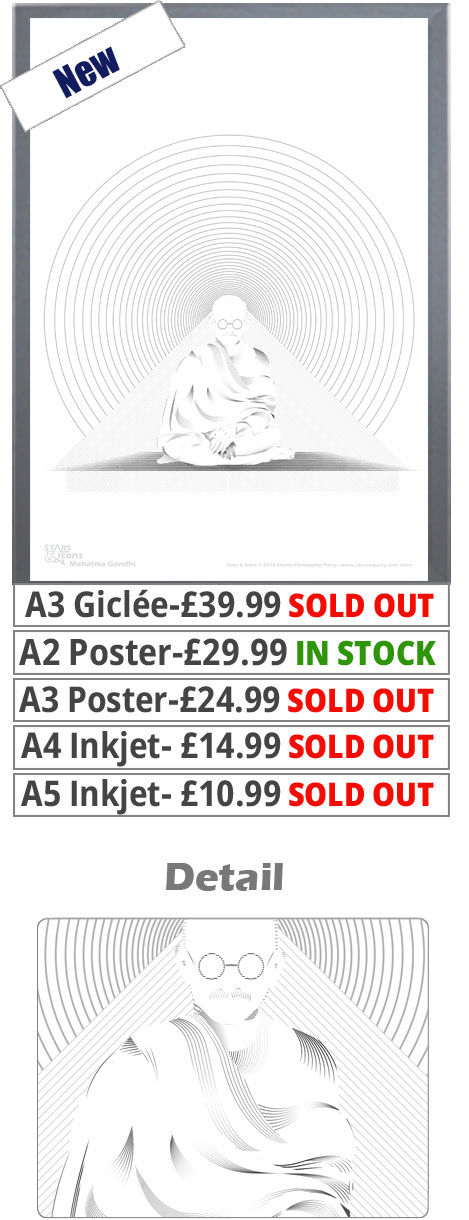 Mahatma Gandhi Print - Price From 10.99