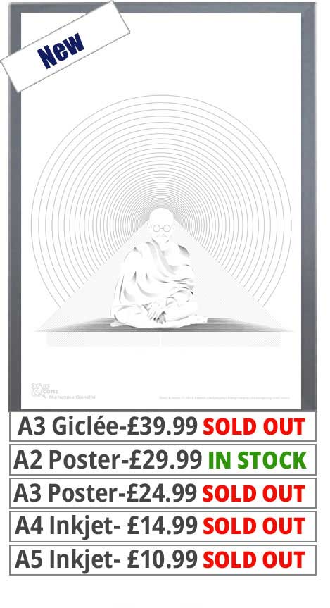 Mahatma Gandhi Print - Price From 10.99