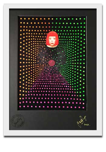 Yayoi Kusama - Infinity 1 Framed Print