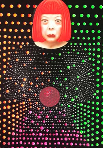 Yayoi Kusama - Infinity 1 Framed Print