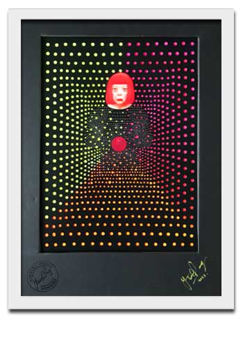 Yayoi Kusama - Infinity 2 Framed Print