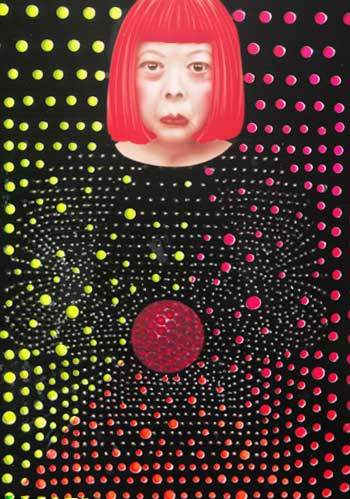 Yayoi Kusama - Infinity 2 Framed Print