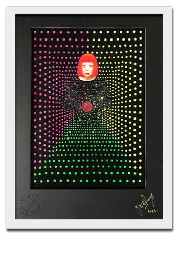 Yayoi Kusama - Infinity 3 Framed Print