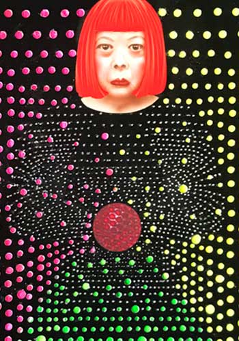 Yayoi Kusama - Infinity 3 Framed Print