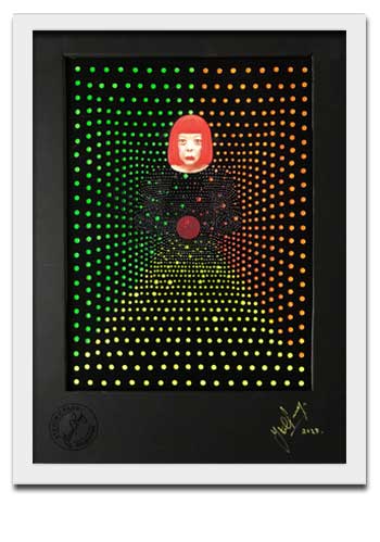 Yayoi Kusama - Infinity 1 Framed Print