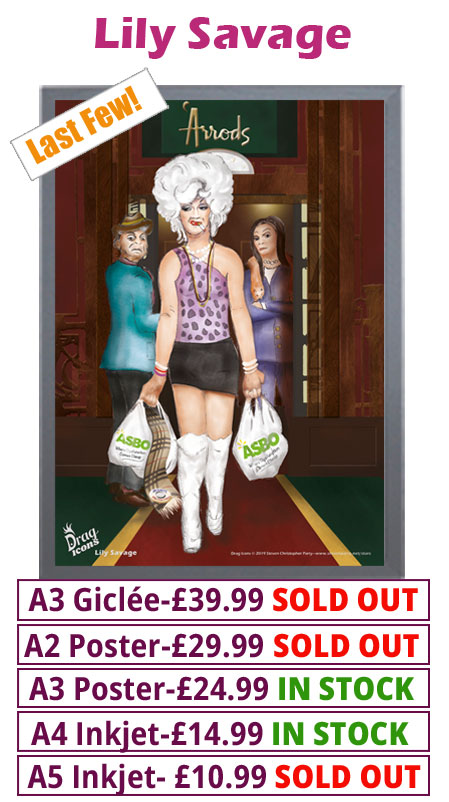 Lily Savage Print