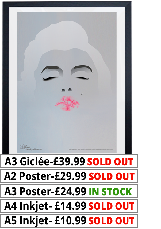 Marilyn Monroe Kiss Print Price From 10.99