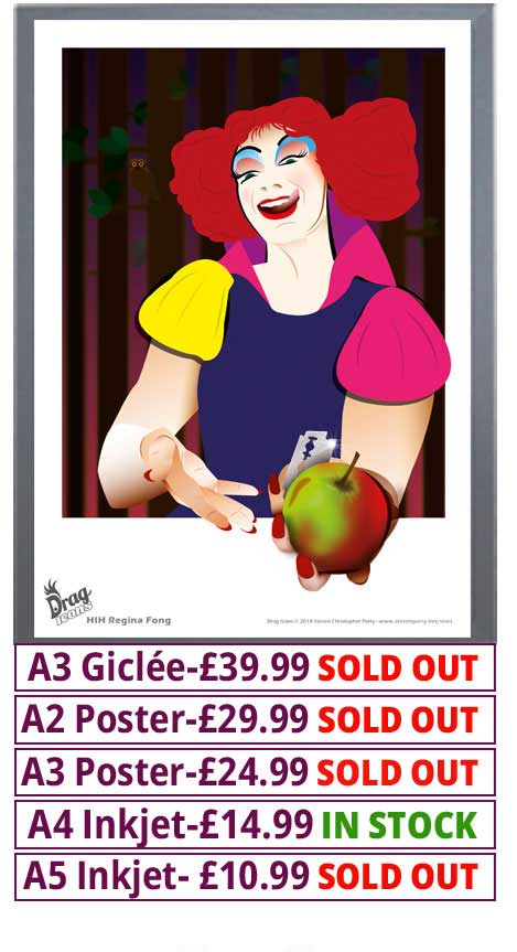 Drag Icons Regina Fong Print - Price From 10.99