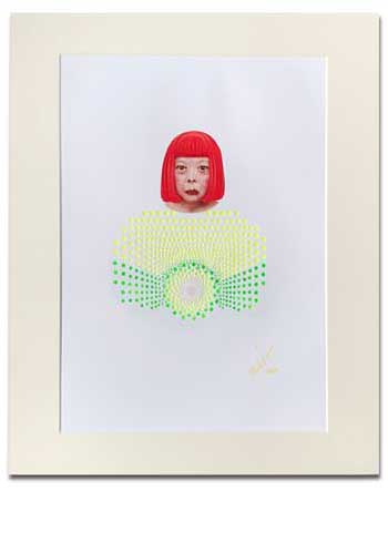 Yayoi Kusama 1 Mounted Print