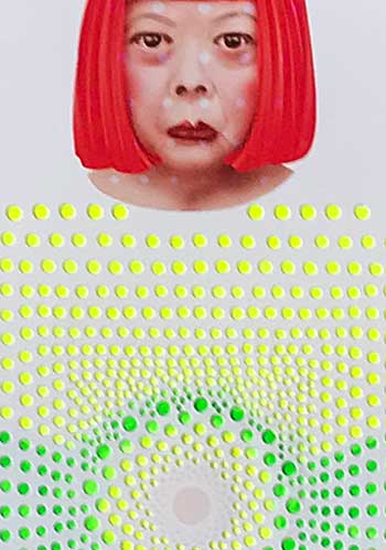 Yayoi Kusama 1 Mounted Print