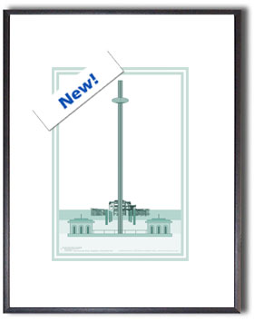 Brighton Icons i360/West Pier- Print