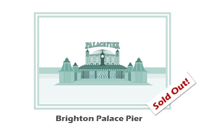 Brighton Palace Pier Notecard