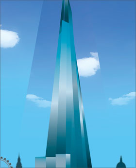The Shard London  Notecard-copyright 2017 Steven Christopher Parry not for commercial use www.stevenparry.net/arc