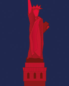 City Icons Up Close New York Statue Of Liberty Notecard-copyright 2017 Steven Christopher Parry not for commercial use www.stevenparry.net/arc