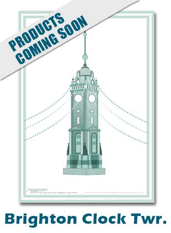 Brighton Clock Tower Print