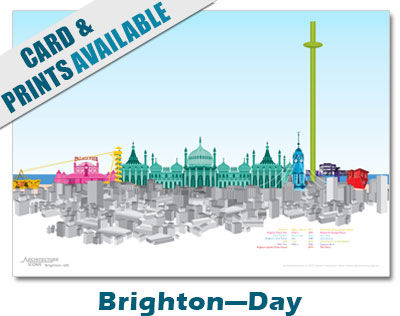 Brighton Day Print