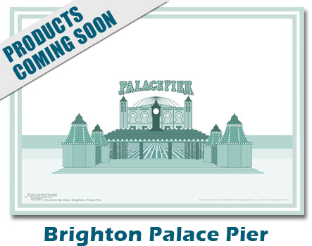 Brighton Palace Pier Print