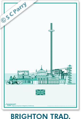 Brighton Traditional Print