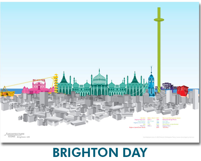 Brighton Day Print