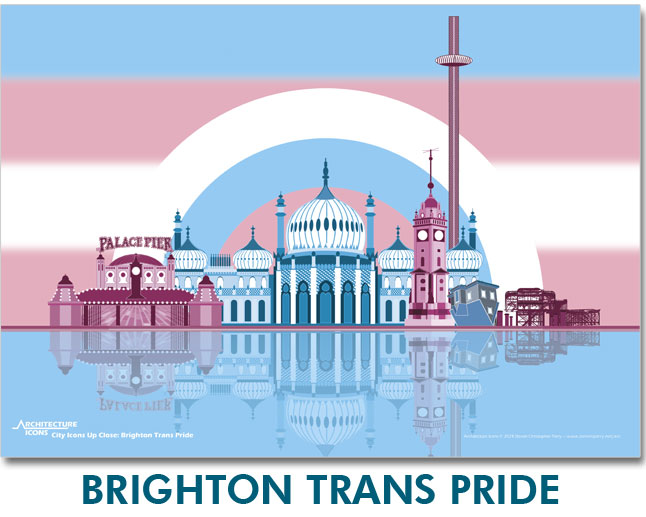 Brighton Trans Pride Print
