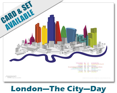 London The City Day Print