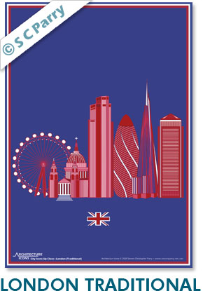 London Traditional Print