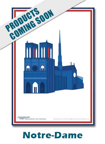 Notre Dame Print