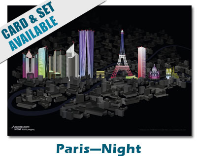 Paris Night Print