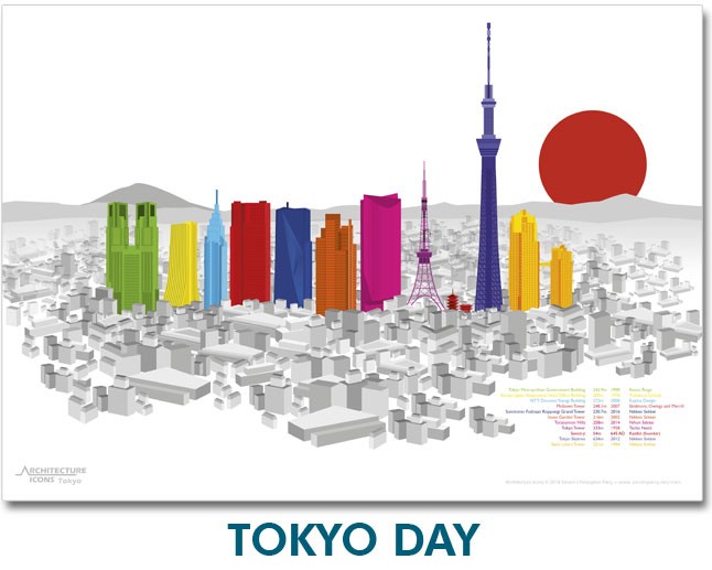 Tokyo Day Print