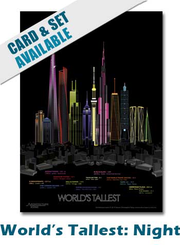 Worlds Tallest Night Print