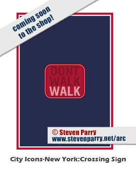 Stars & Icons New York Dont Walk Sign-copyright 2019 Steven Christopher Parry not for commercial use www.stevenparry.net/iands.html
