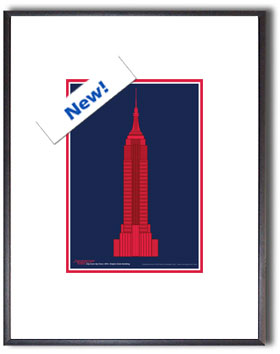 New York Empire State Building Print