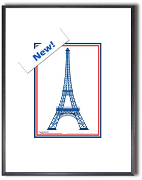 Paris Eiffel Tower Print