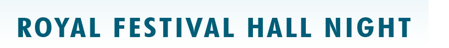 Royal Festival Hall Night