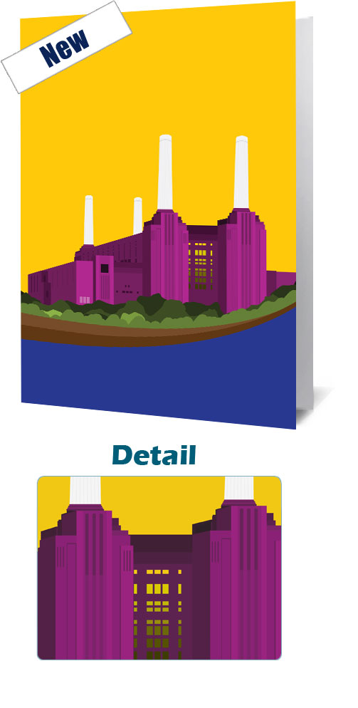 Battersea Power Station Day Notecard £3.99