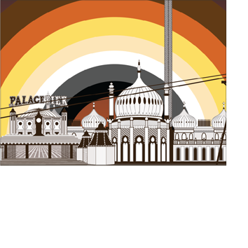 Brighton Bear Cityscape