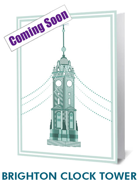 Brighton Clock Tower Notecard £3.99