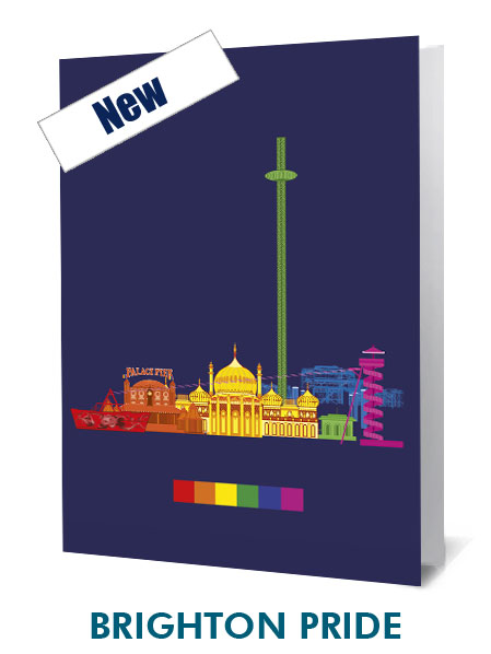 Brighton Pride Notecard £3.99