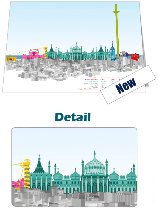 Brighton Day Notecard £3.99