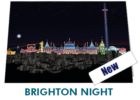 Brighton Night Notecard £3.99